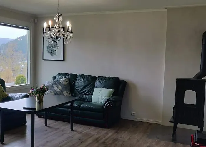 Hus Med Utsikt Pa Leira . 4 Sengeplasser.